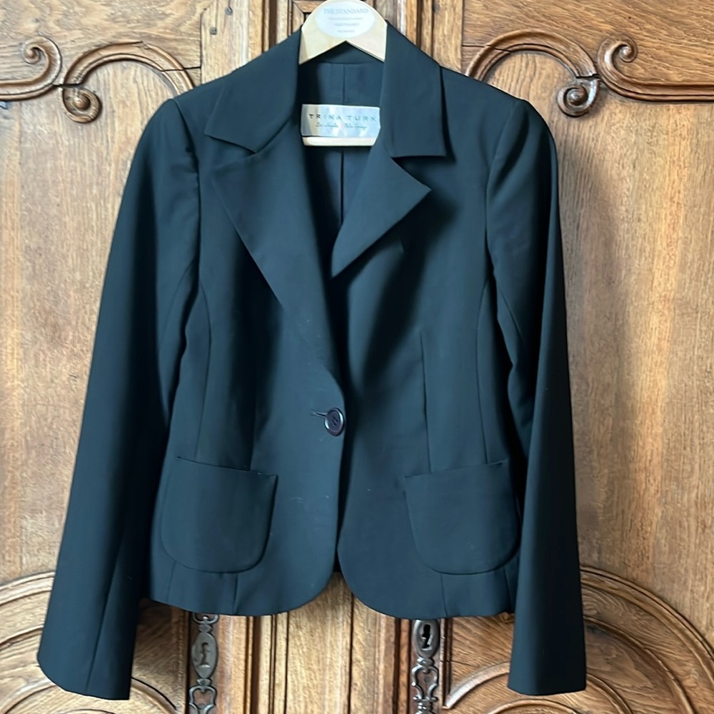 Trina Turk Black Blazer